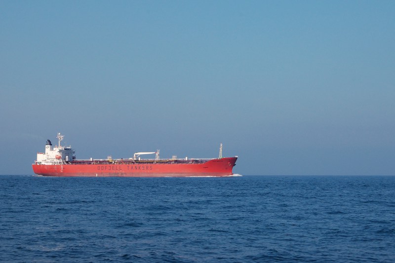 174 metrů dlouhý filipínský tanker Bow Hector.