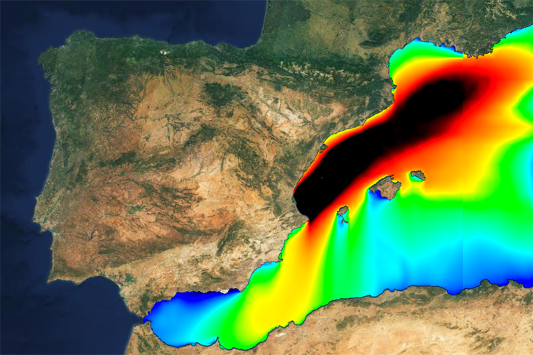 Rekordní vlny ve Středomoří