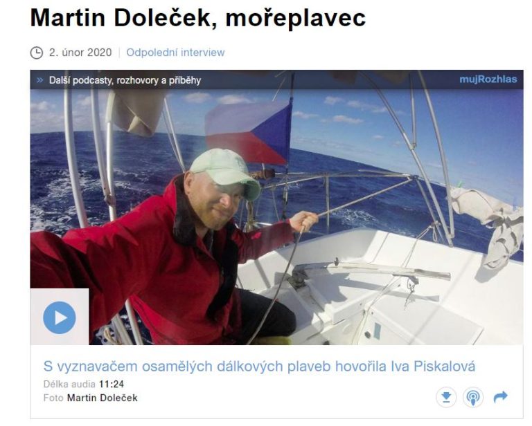Martin Doleček v Českém rozhlase Ostrava