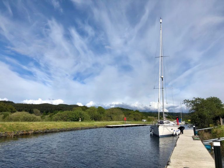 Jachting ve Skotsku – část druhá: Crinan Canal