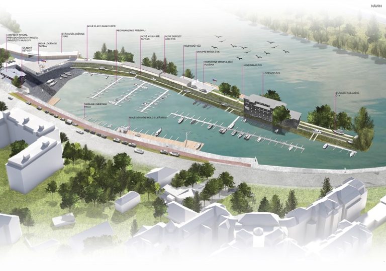 Modernizace sportovního přístavu v Podolí – podrobnosti projektu