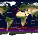Sir Robin Knox-Johnston route