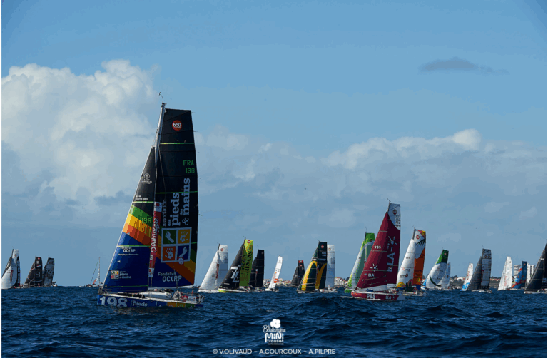 Vrchol sezóny Classe Mini 6.50 – odstartoval Mini Transat 2025