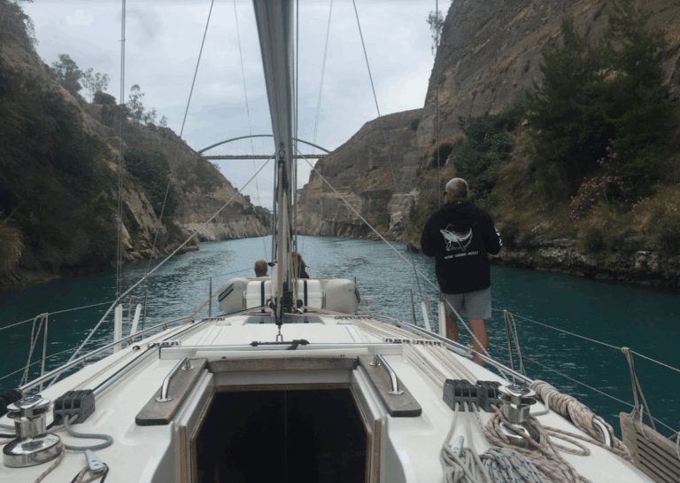 Korintský kanál uzavřen