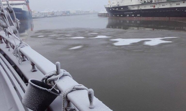 Severním mořem na palubě Atyly: Část III. – Do bouře