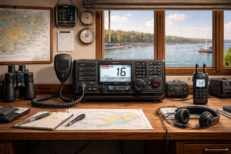 Kdo mě slyší? Dosah lodní VHF vysílačky